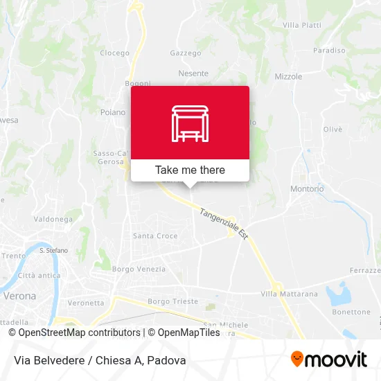 Via Belvedere / Chiesa A map