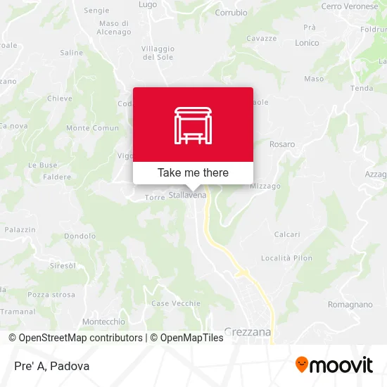 Pre' A map