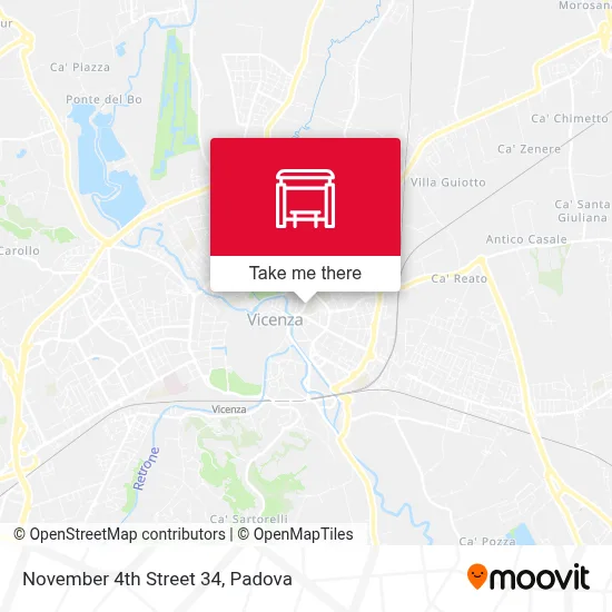 November 4th Street 34 map