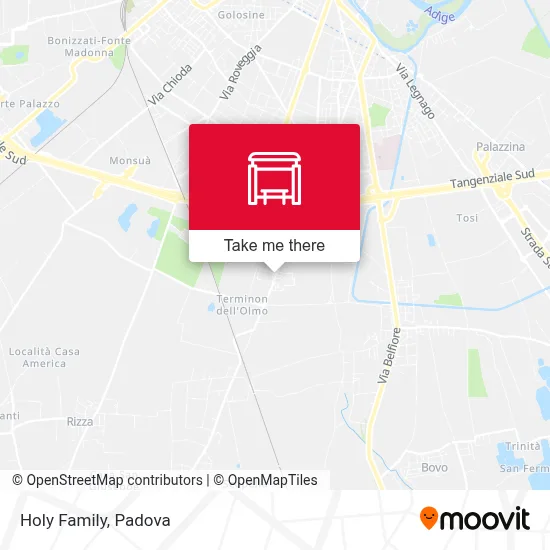 Holy Family map