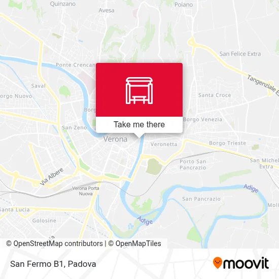 San Fermo B1 map