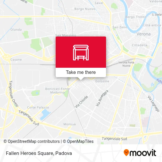 Fallen Heroes Square map