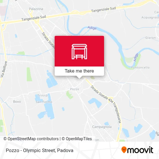 Pozzo - Olympic Street map