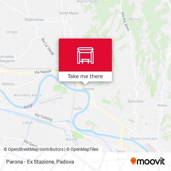 Parona - Ex Stazione map