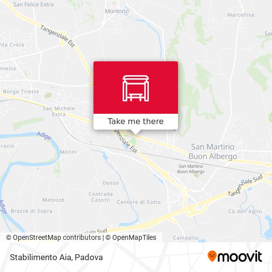 Stabilimento Aia map