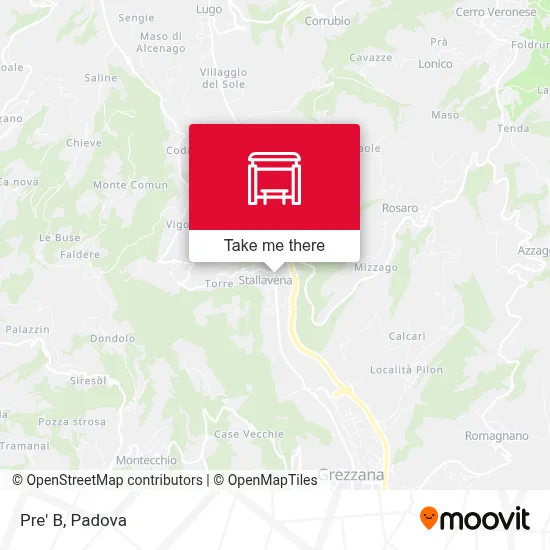 Pre' B map