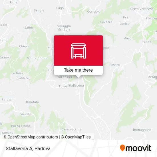 Stallavena A map