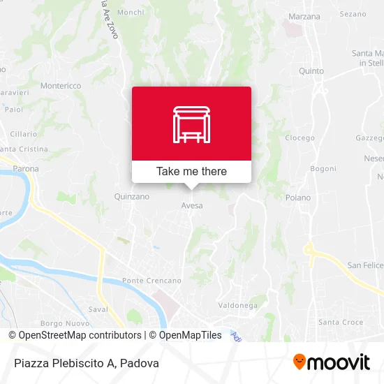 Plebiscito Square A map