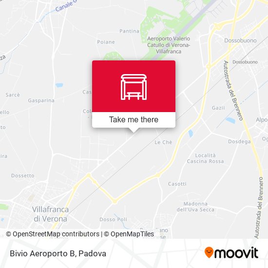 Bivio Aeroporto B map