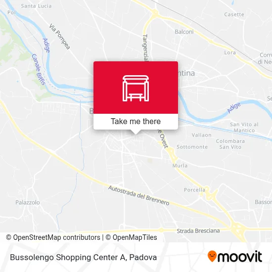 Bussolengo Shopping Center A map