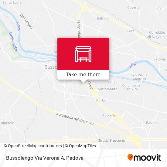 Bussolengo Via Verona A map