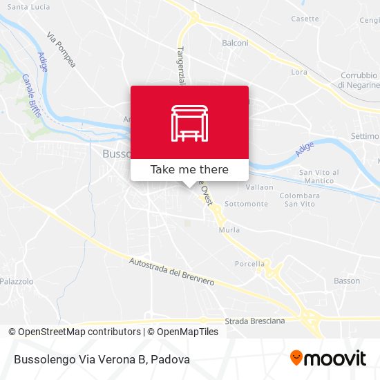 Bussolengo Via Verona B map