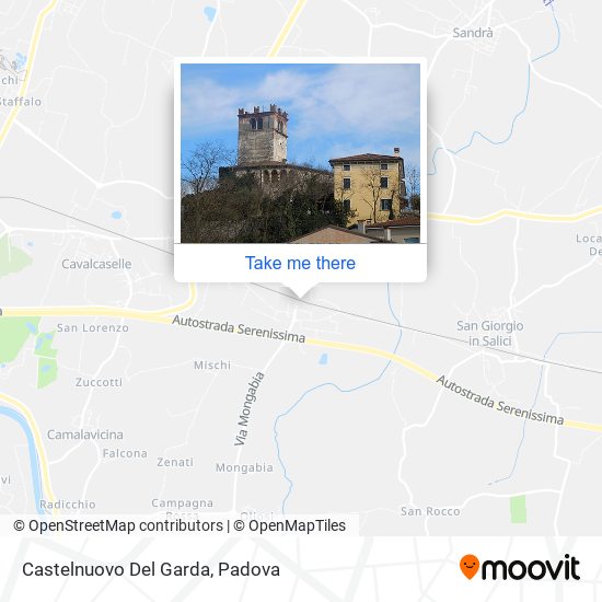 Castelnuovo Del Garda map
