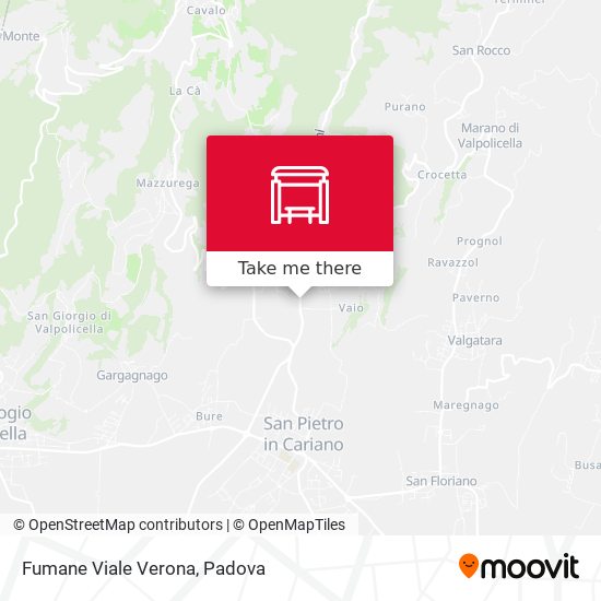 Fumane Viale Verona map