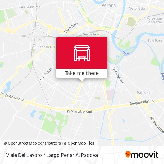 Viale Del Lavoro / Largo Perlar A map