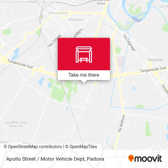 Apollo Street / Motor Vehicle Dept map