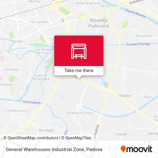 General Warehouses Industrial Zone map