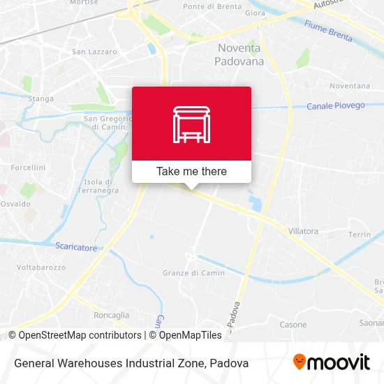 General Warehouses Industrial Zone map