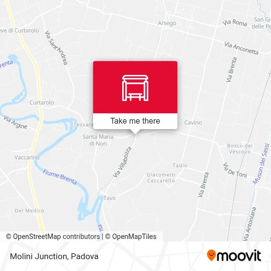 Molini Junction map