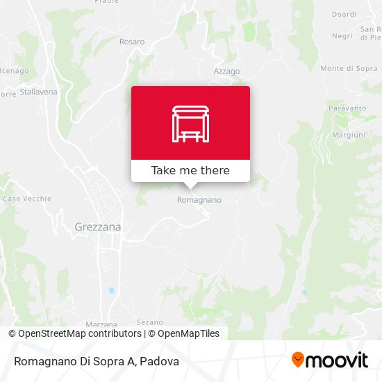 Romagnano Di Sopra A map