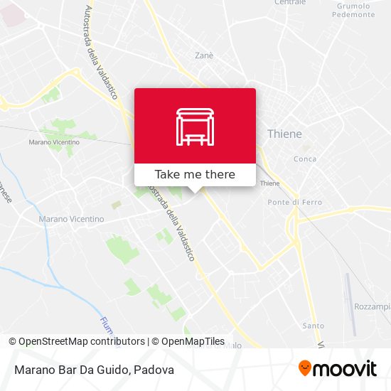 Marano Bar Da Guido map