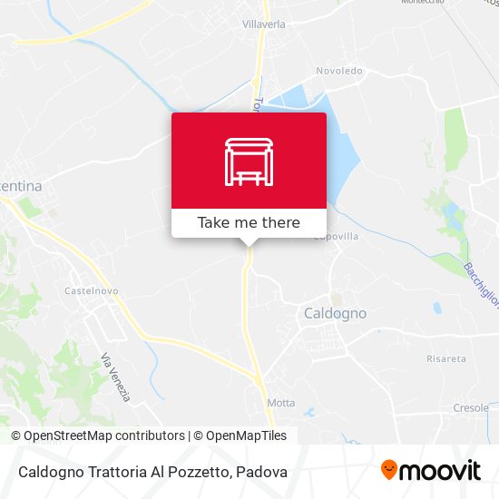 Caldogno Trattoria Al Pozzetto map