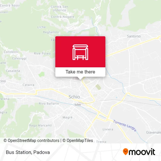 Bus Station map