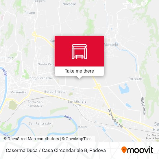 Caserma Duca / Casa Circondariale B map