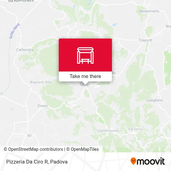 Pizzeria Da Ciro R map