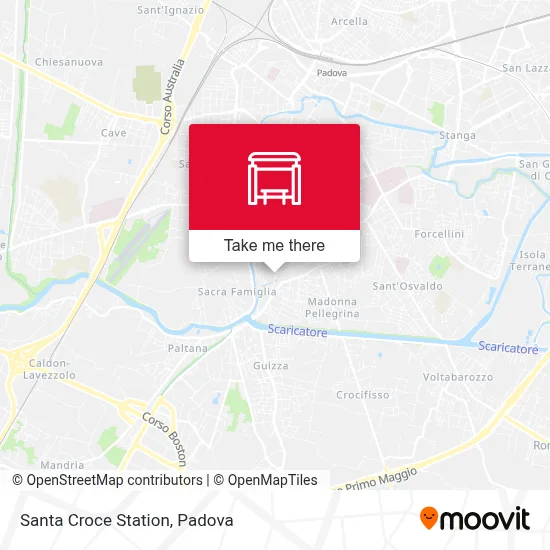 Santa Croce Station map