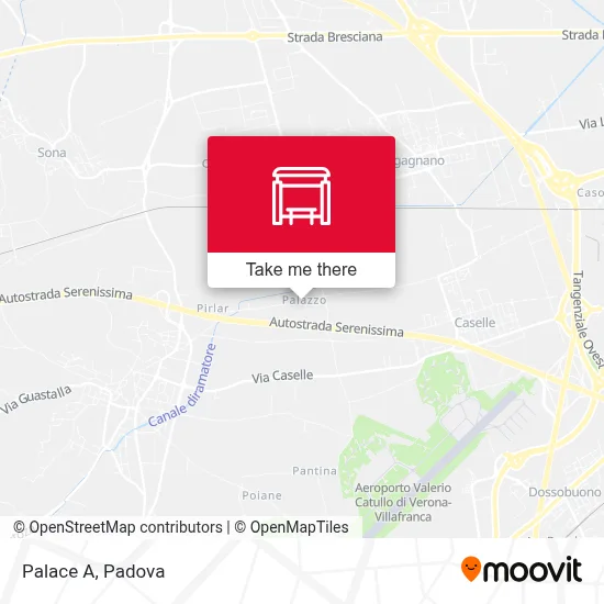 Palace A map