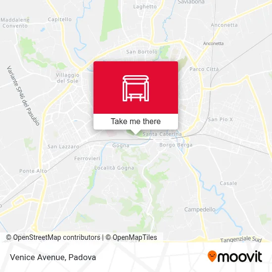 Venice Avenue map