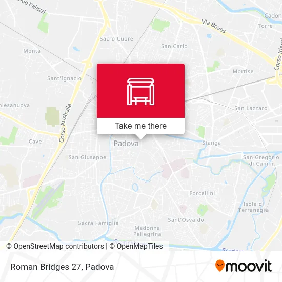 Roman Bridges 27 map