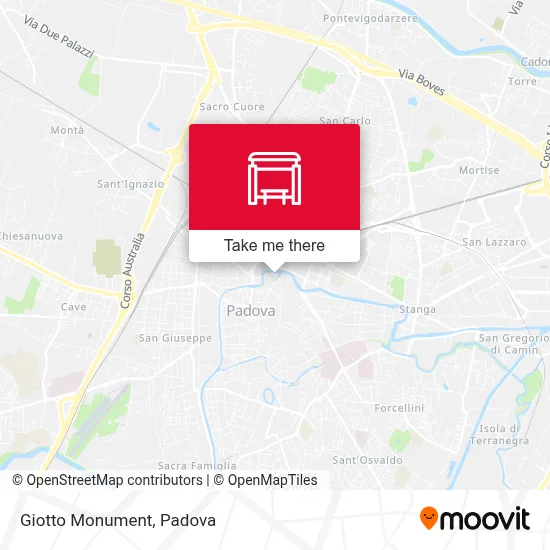 Giotto Monument map