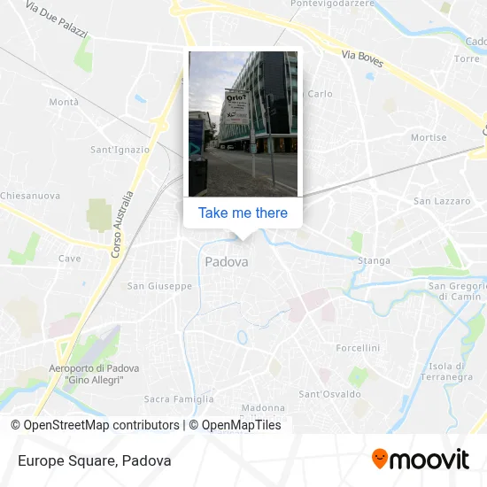 Europe Square map