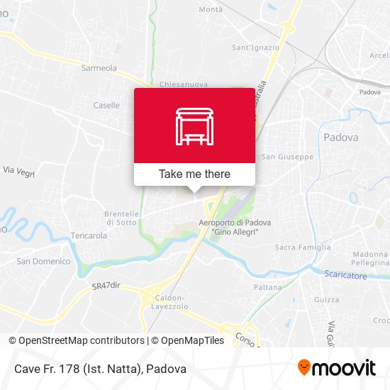 Cave Fr. 178 (Ist. Natta) map