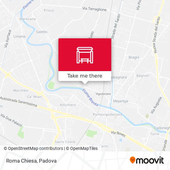 Roma Chiesa map