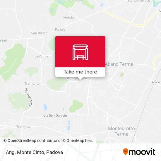 Ang. Monte Cinto map