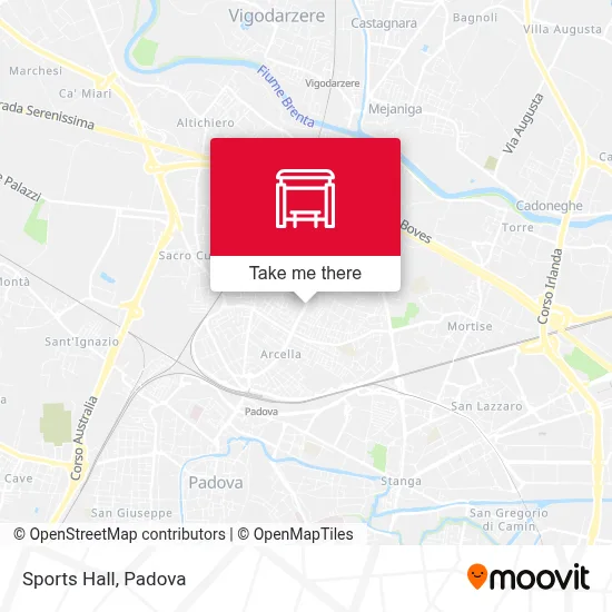 Sports Hall map