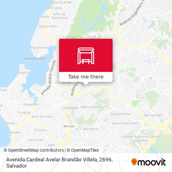 Avenida Cardeal Avelar Brandão Villela, 2696 map