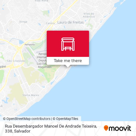 Mapa Rua Desembargador Manoel De Andrade Teixeira, 338