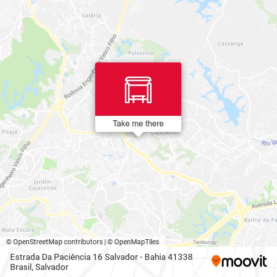 Estrada Da Paciência 16 Salvador - Bahia 41338 Brasil map