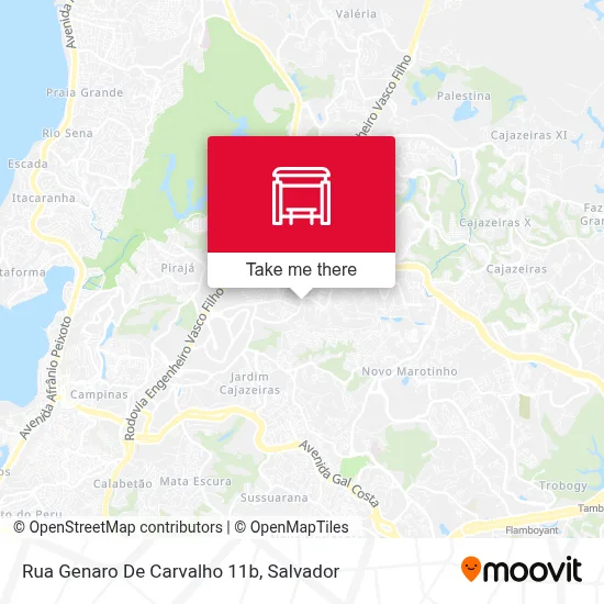Rua Genaro De Carvalho 11b map