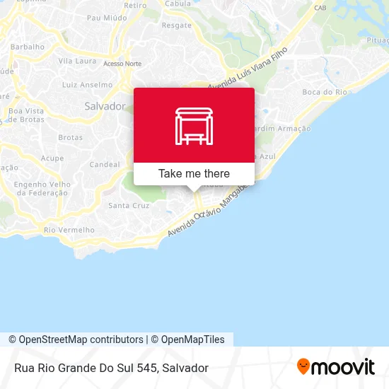Rua Rio Grande Do Sul 545 map