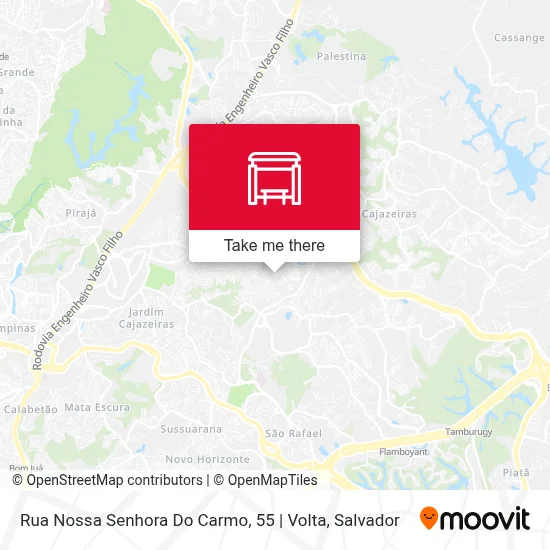 Rua Nossa Senhora Do Carmo, 55 | Volta map