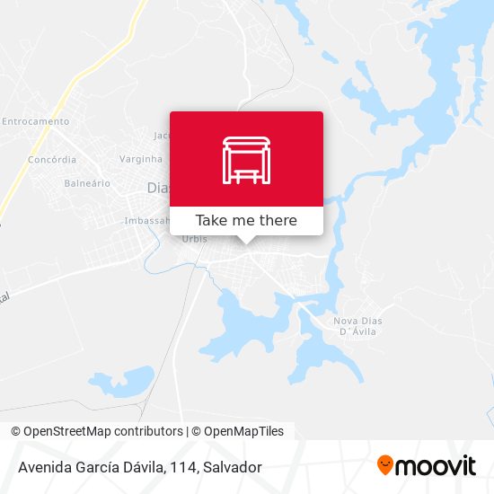 Avenida García Dávila, 114 map