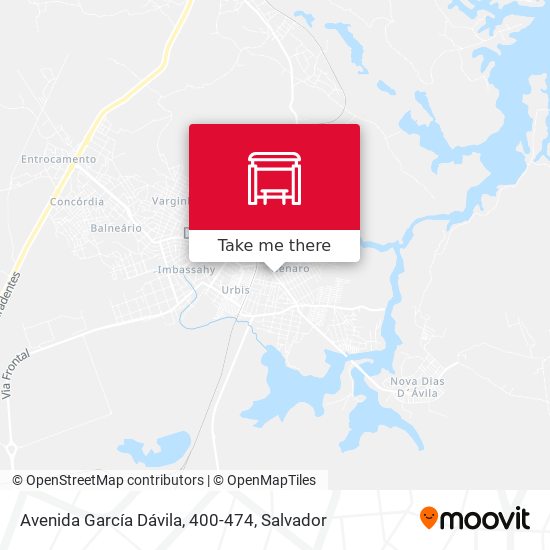 Avenida García Dávila, 400-474 map