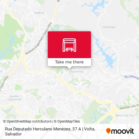 Mapa Rua Deputado Herculano Menezes, 37 A | Volta