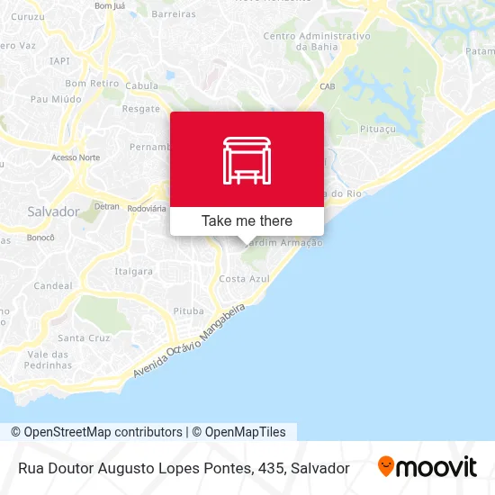 Rua Doutor Augusto Lopes Pontes, 435 map