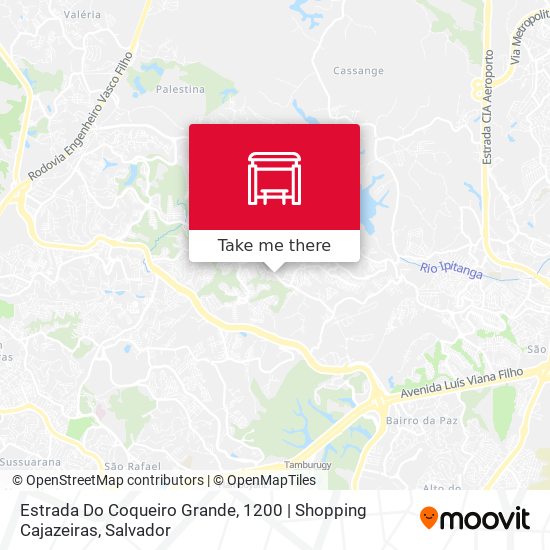 Mapa Estrada Do Coqueiro Grande, 1200 | Shopping Cajazeiras